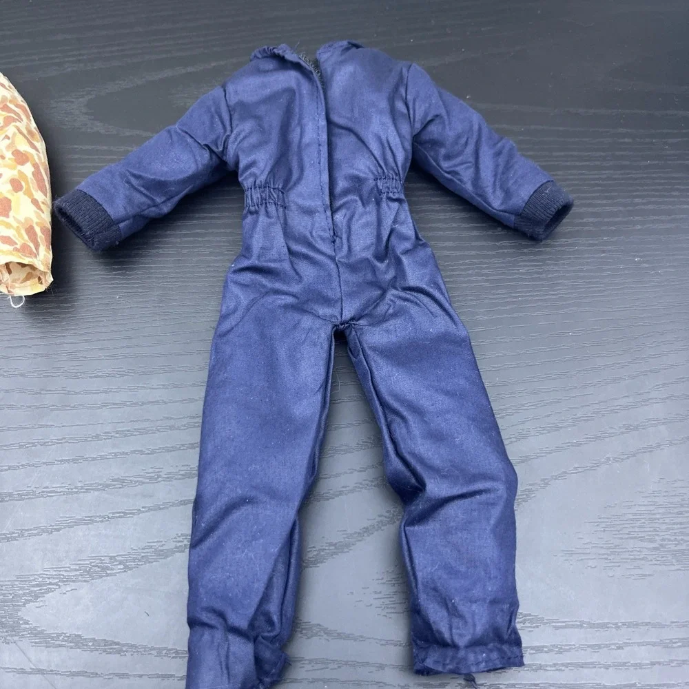 GI Joe 1/6 Scale Uniform Lot Blue Jumpsuit & Desert Camo Outfit for 12